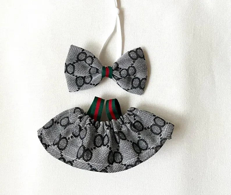 Dress With Bow For Labubu