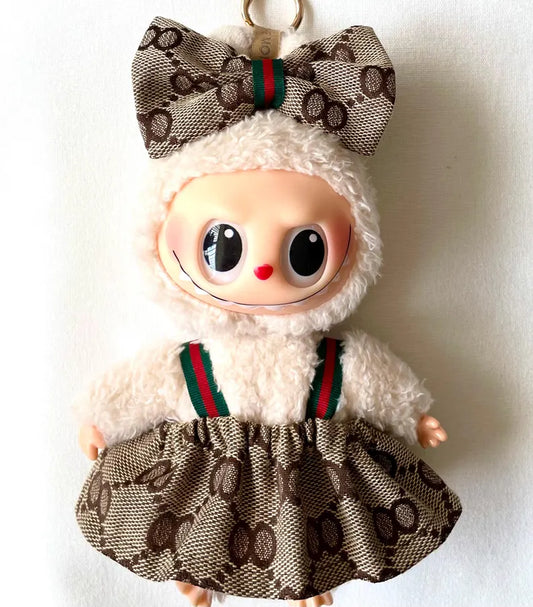 Dress With Bow For Labubu