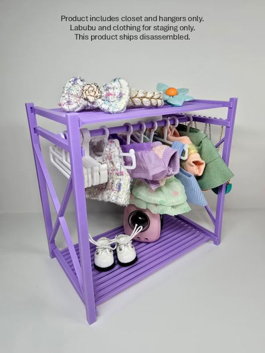 Labubu Closet + Hangers